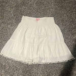 Lilly Pulitzer white skirt size small